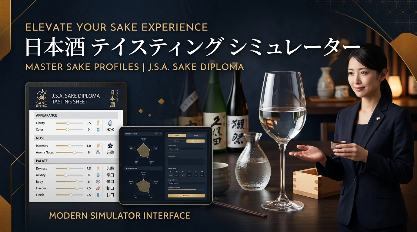 テイスティング模擬練習 用語選択シミュレーター